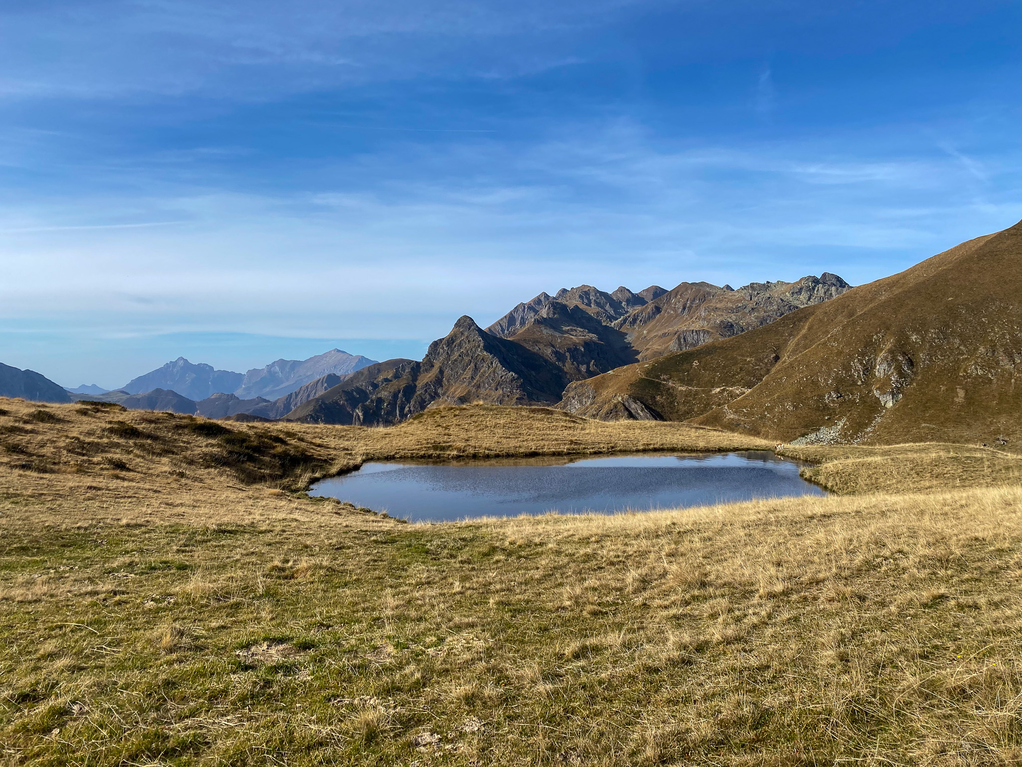 lago sopra Monte Avaro