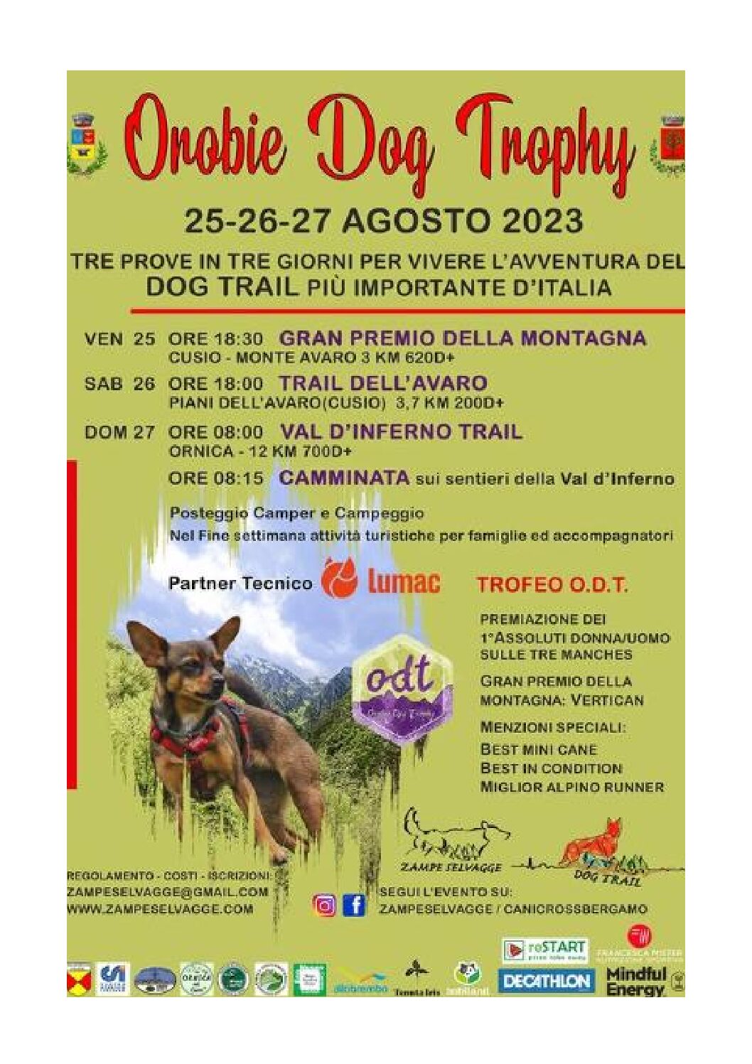 Orobie Dog Trophy-Trail dell'Avaro