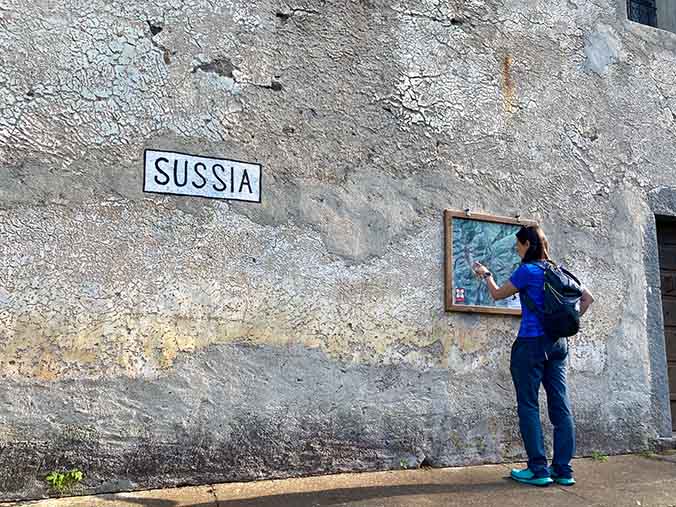 Laura in località Sussia