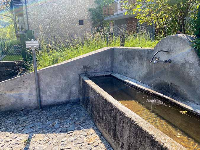 fontana in località Vettarola