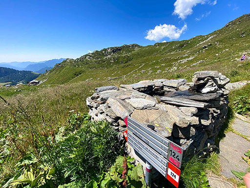 sulla via verso il Rifugio Balicco