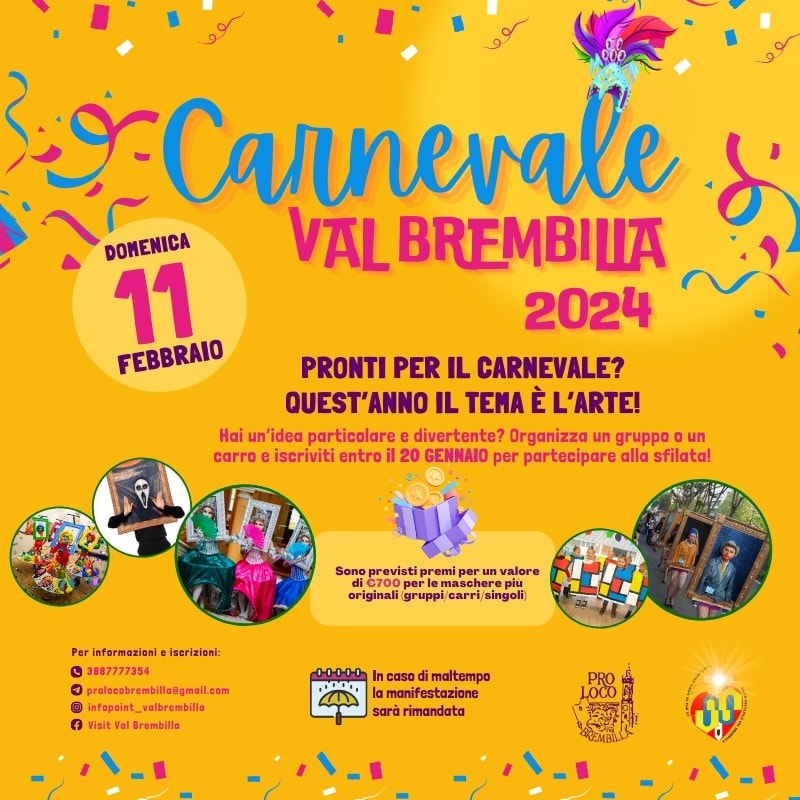 Carnevale in Val Brembilla