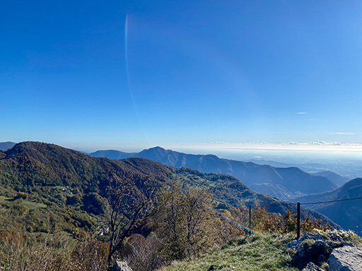 vista dal Pizzo Cerro sulla Pianura Padana