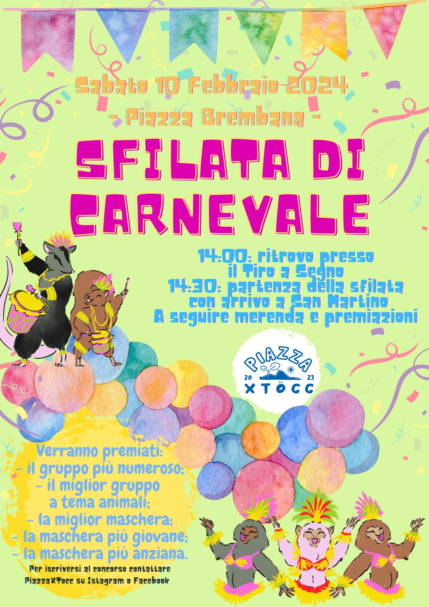 Al momento stai visualizzando Sfilata di carnevale